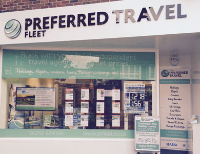 Welcome to Preferred Travel...
